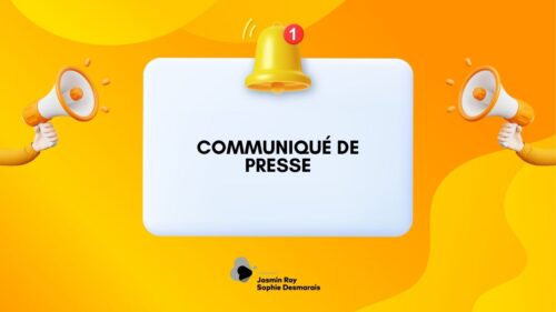 Communiqué de presse (Site Web)